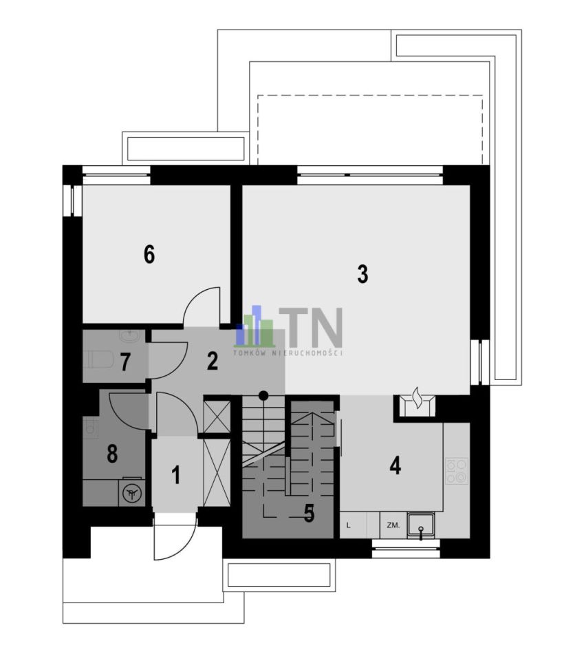 dom wolnostojący, 5 pokoi Wojnowice. Zdjęcie 14