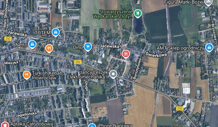 Działka budowlana Inowrocław, ul. Kruszańska