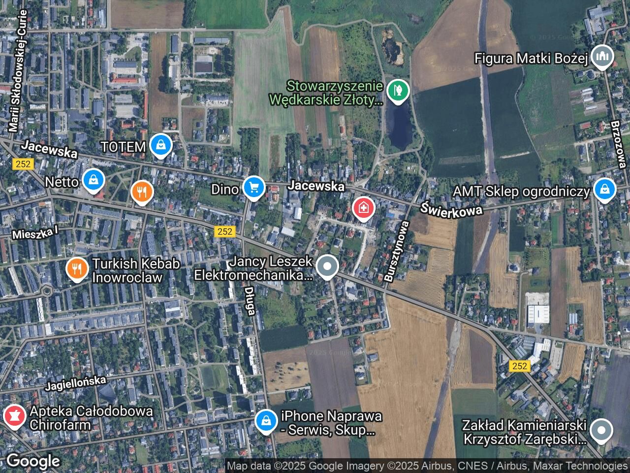 Działka budowlana Inowrocław, ul. Kruszańska