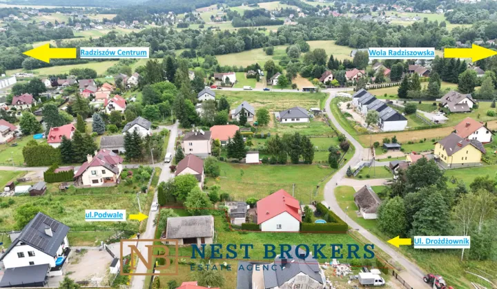 Działka budowlana Radziszów, ul. Podwale