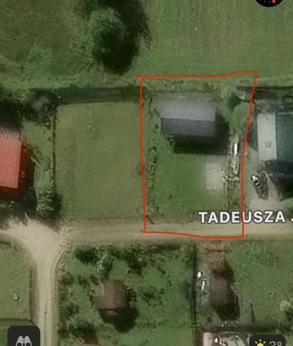 Działka rod Gdańsk Jasień, ul. Tadeusza Jasińskiego. Zdjęcie 1