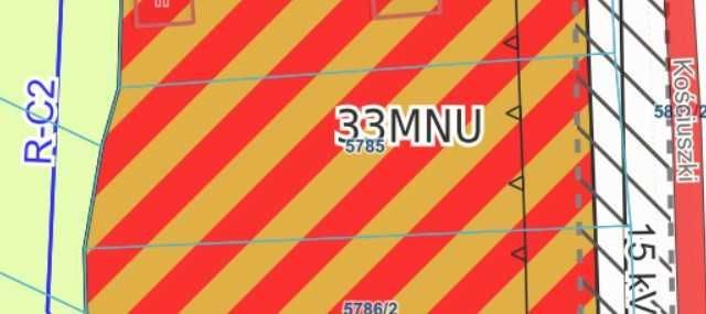 Działka budowlana Myszków, ul. Kościuszki. Zdjęcie 2