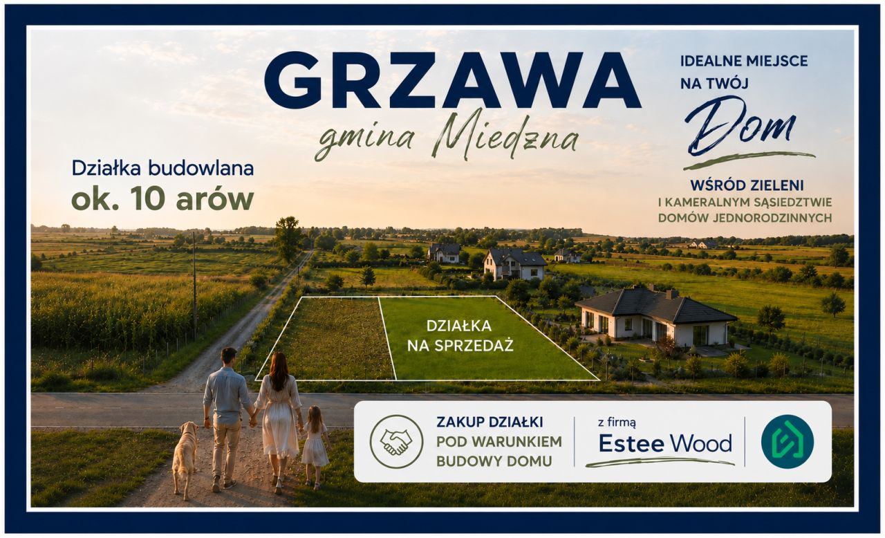 Działka budowlana Grzawa, ul. Polna. Zdjęcie 1