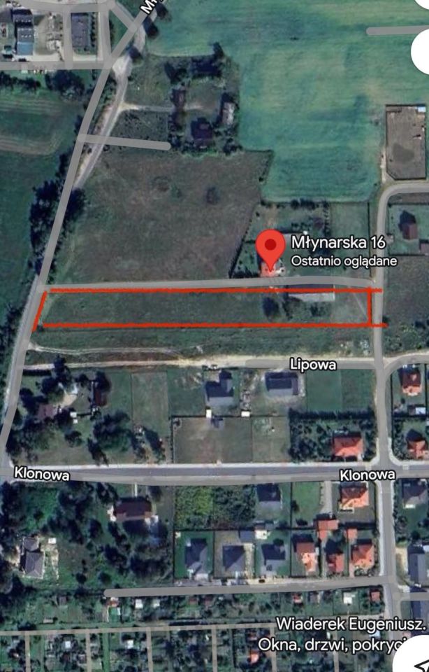 Działka inwestycyjna Poddębice. Zdjęcie 7