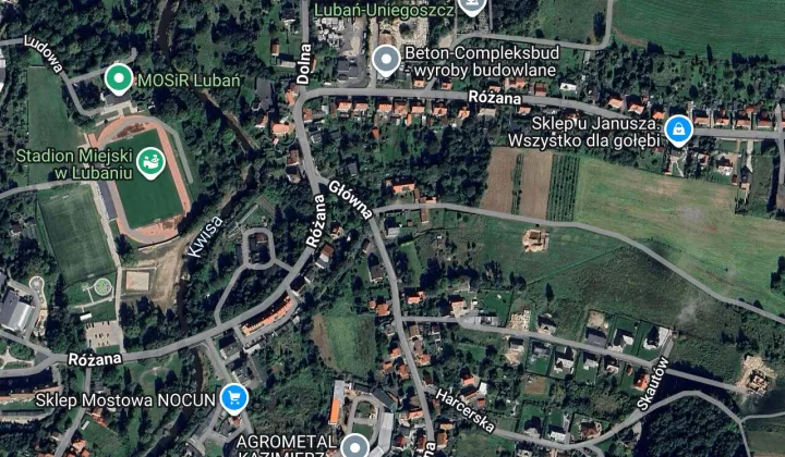 Działka budowlana Lubań, ul. Główna