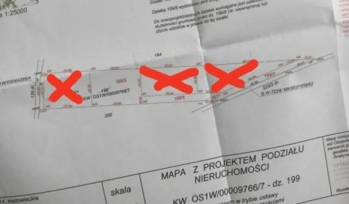 Działka budowlana Olszanka, ul. Żytnia