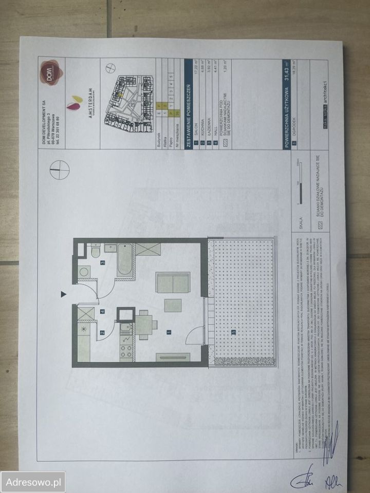 Mieszkanie 1-pokojowe Warszawa Targówek, ul. Jana Vermeera. Zdjęcie 7
