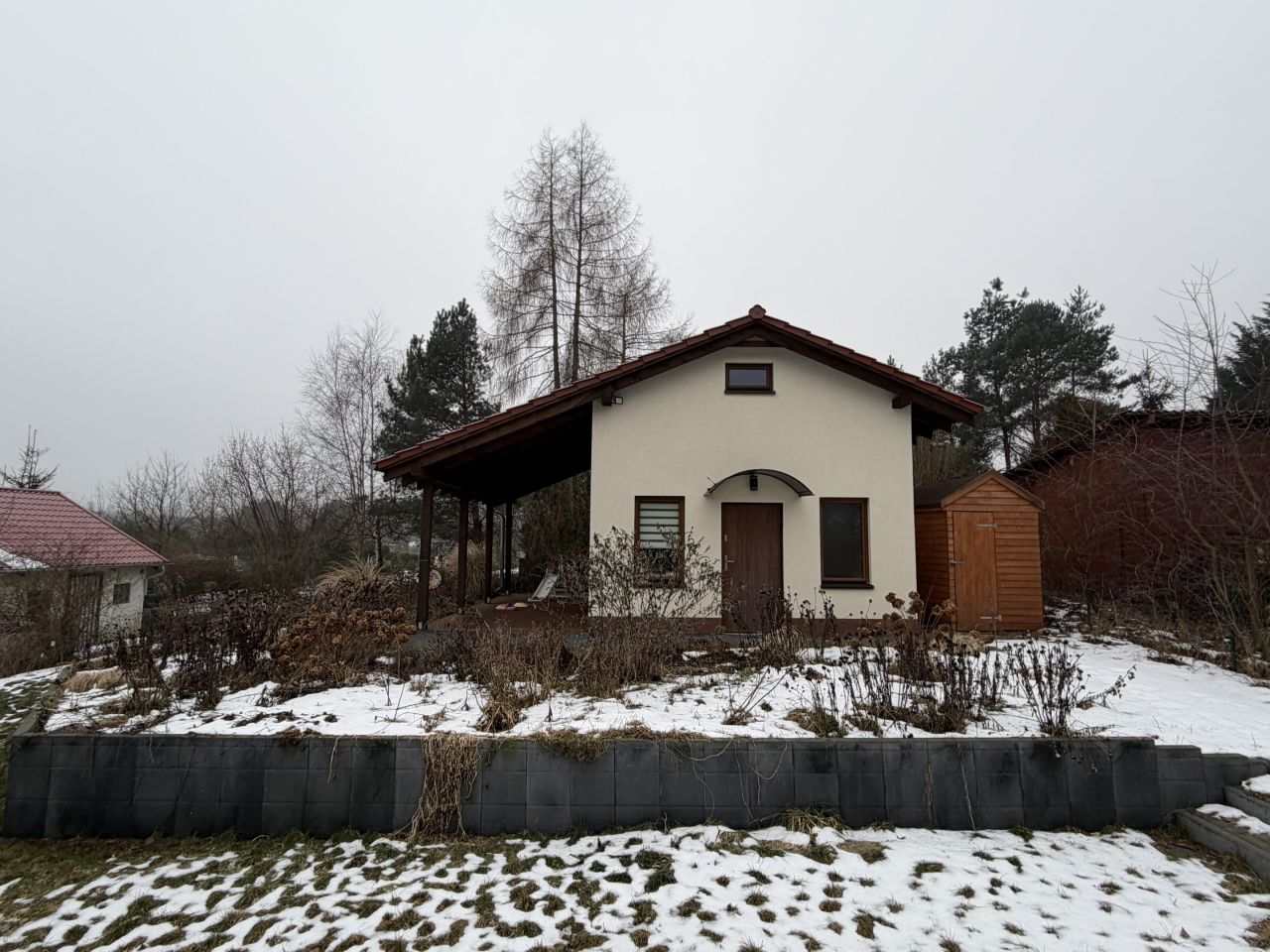 dom wolnostojący, 2 pokoje Zielona Góra Stary Kisielin, ul. Stary Kisielin-Wiosenna