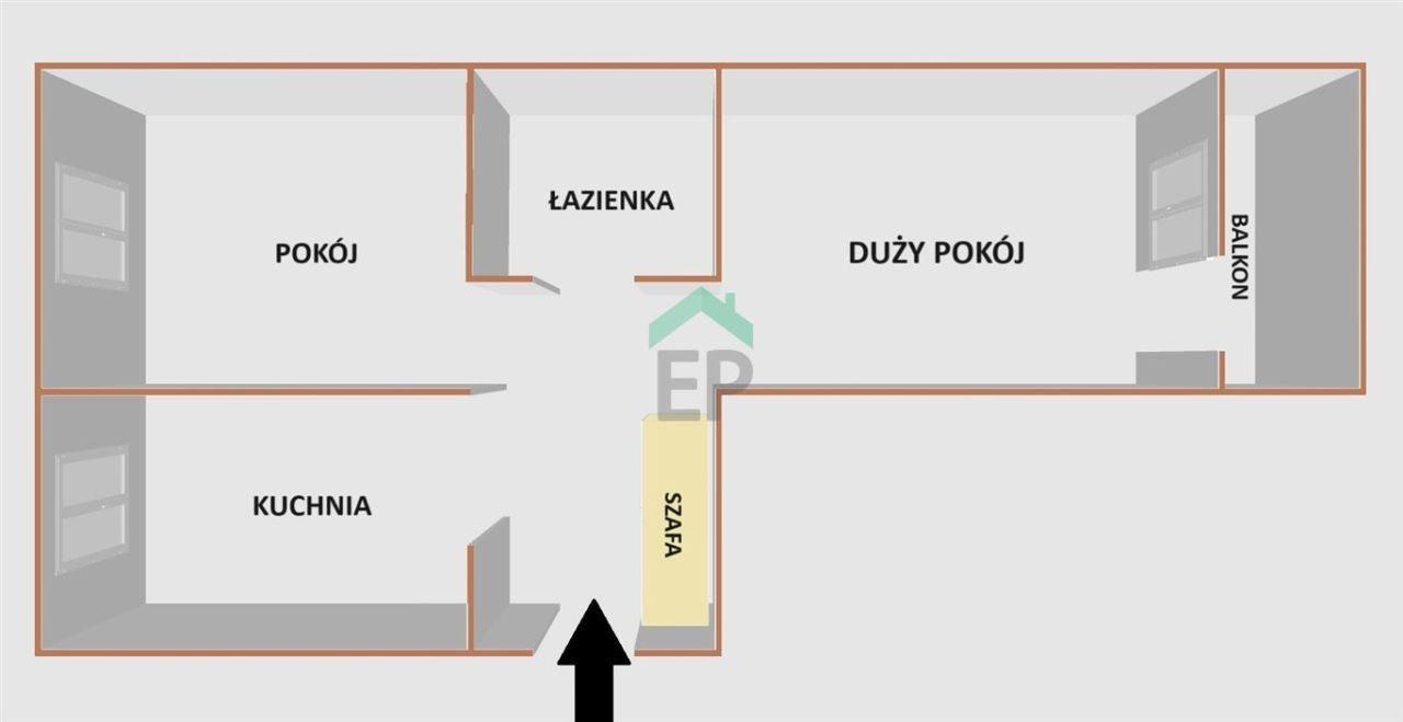 Mieszkanie 2-pokojowe Częstochowa Raków, ul. Mireckiego. Zdjęcie 9