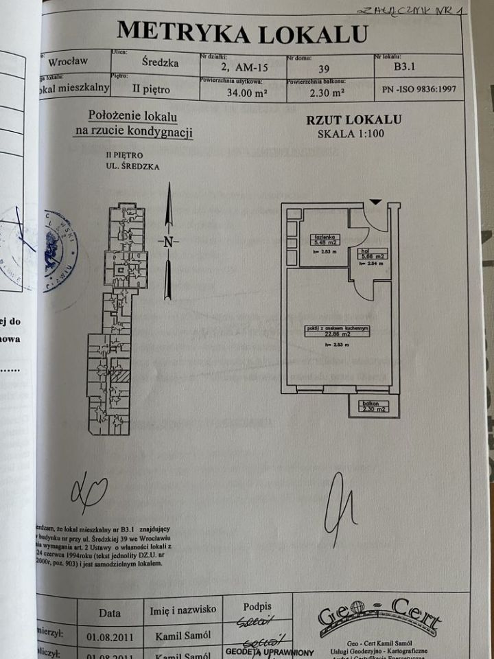 Mieszkanie 1-pokojowe Wrocław Leśnica, ul. Michała Płońskiego. Zdjęcie 8