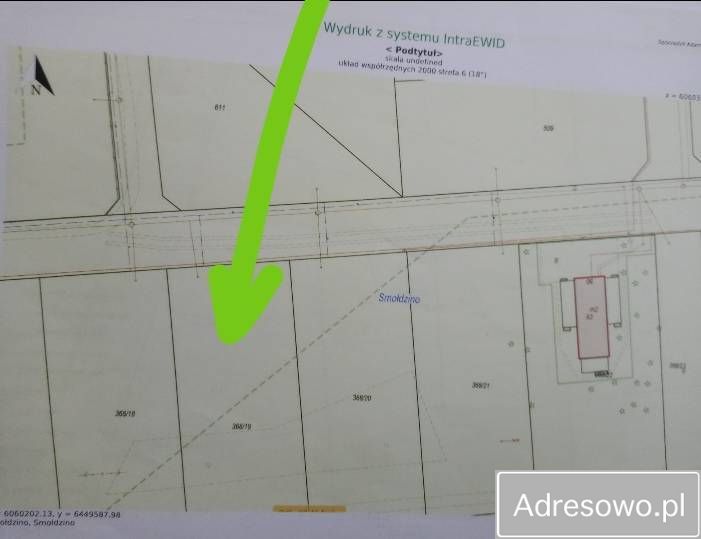 Działka budowlana Smołdzino, ul. Jeziorna. Zdjęcie 5