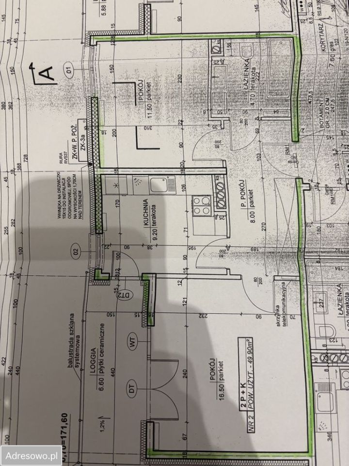 Mieszkanie 2-pokojowe Radom Śródmieście, ul. Stefana Żeromskiego. Zdjęcie 2