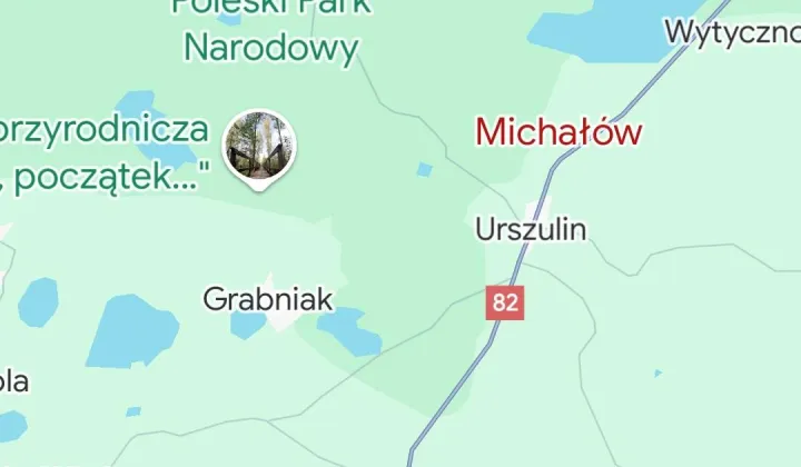 Działka budowlana Michałów