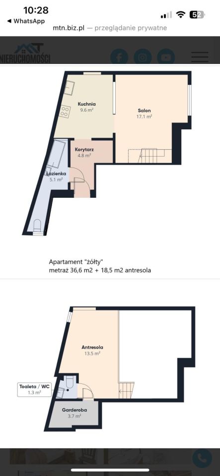 Mieszkanie 3-pokojowe Toruń Stare Miasto, ul. Szczytna. Zdjęcie 21