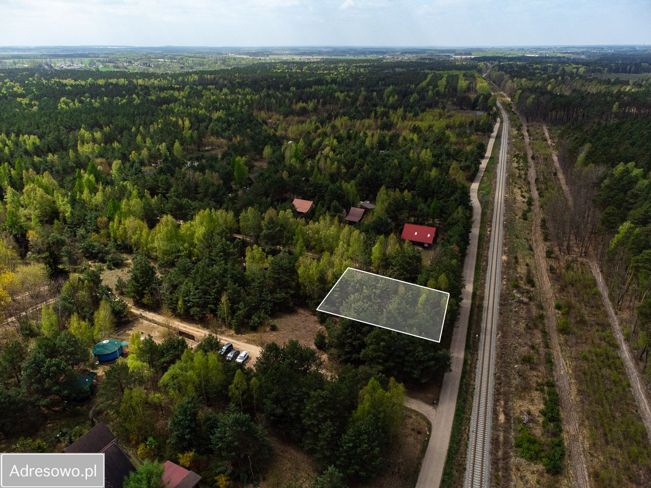 Działka rekreacyjna Cieksyn, ul. Słoneczna. Zdjęcie 7