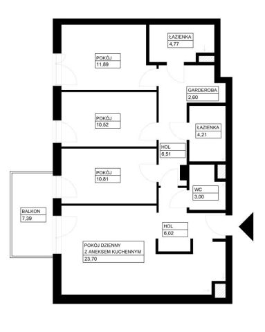 Mieszkanie 4-pokojowe Piastów, ul. Stanisława Bodycha. Zdjęcie 10