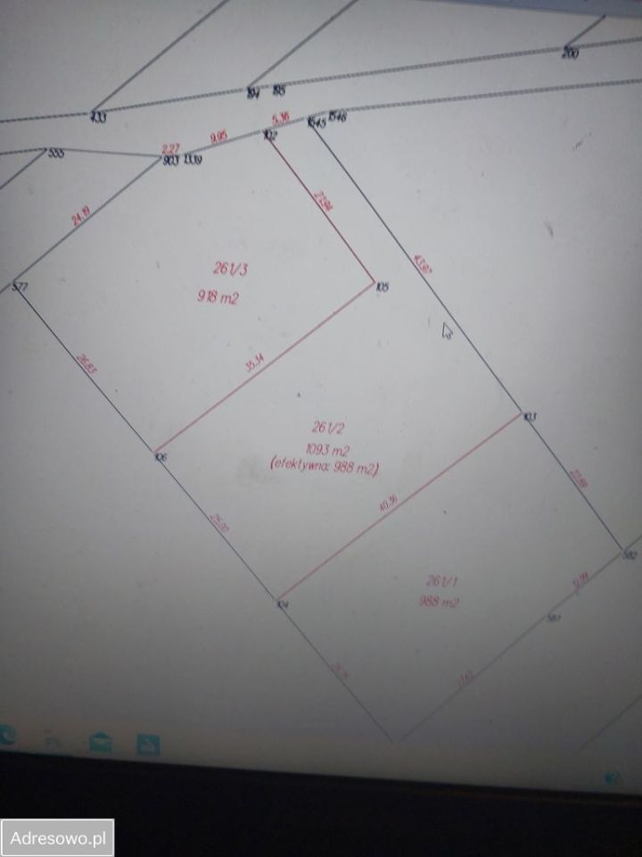 Działka budowlana Tyborów. Zdjęcie 4