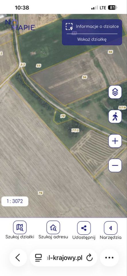 Działka rolna Niedanowo. Zdjęcie 1