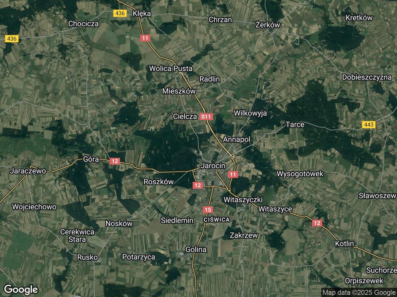 Działka rod Jarocin, ul. Poznańska