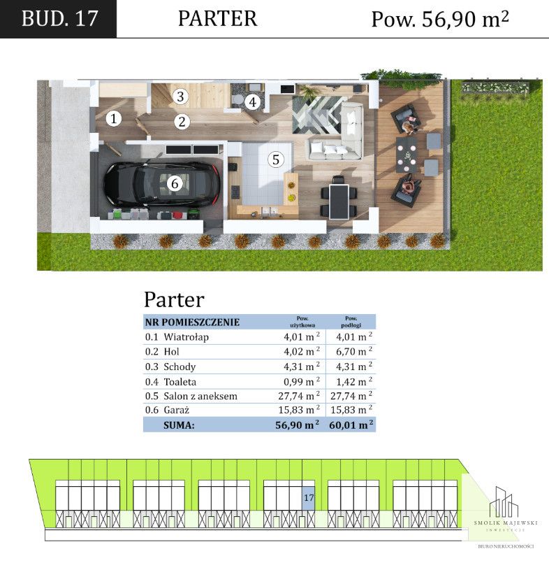dom szeregowy, 4 pokoje Dobrzykowice, ul. Krótka. Zdjęcie 10