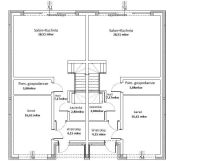 bliźniak Zielona Góra Chynów, os. Kolorowe. Zdjęcie 1