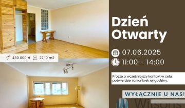 Mieszkanie 1-pokojowe Warszawa Mokotów, ul. Konstancińska