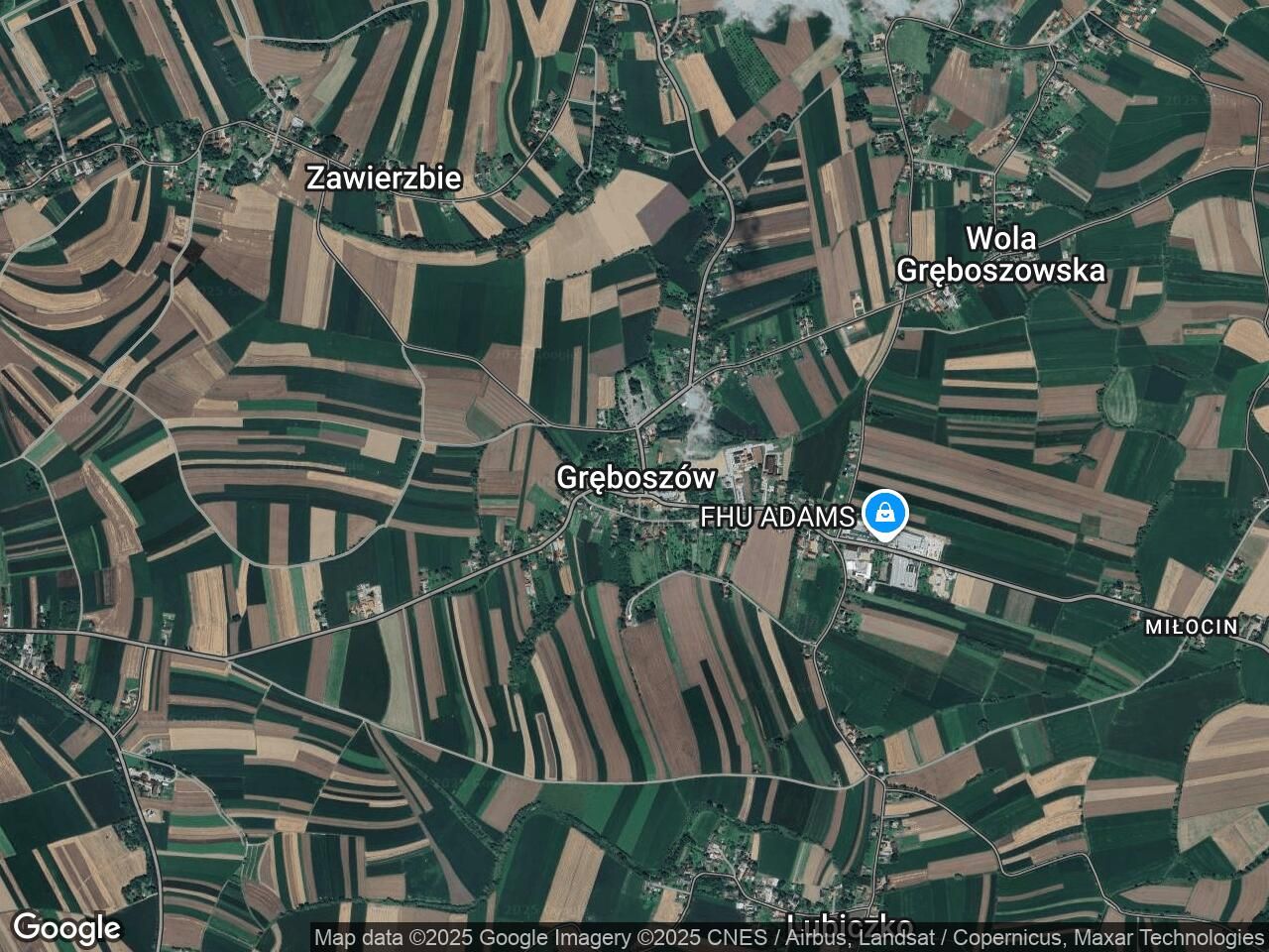 Działka budowlana Gręboszów