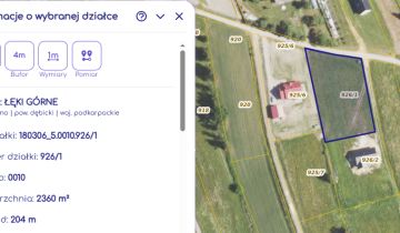 Działka rolno-budowlana Łęki Górne
