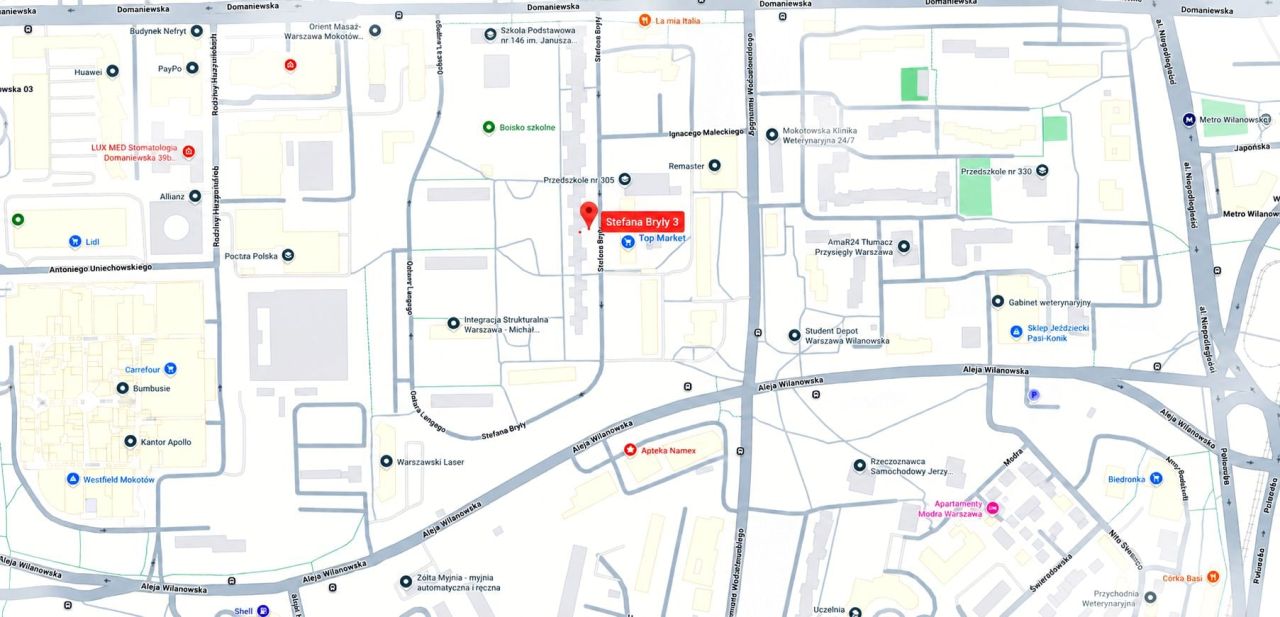 Mieszkanie 1-pokojowe Warszawa Mokotów, ul. Stefana Bryły. Zdjęcie 13