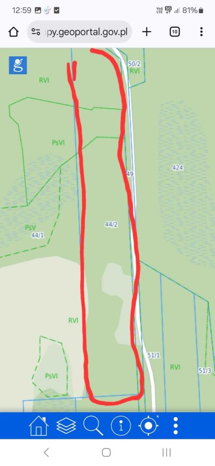 Działka rolna Kosyń. Zdjęcie 4