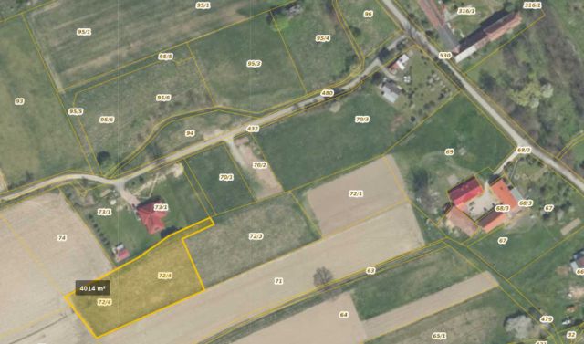 Działka budowlana Starków. Zdjęcie 1