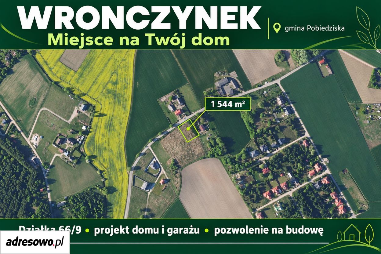 Działka budowlana Wronczynek, ul. Opieńkowa. Zdjęcie 2