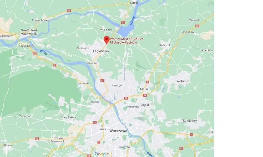 Działka budowlana Michałów-Reginów, ul. Warszawska