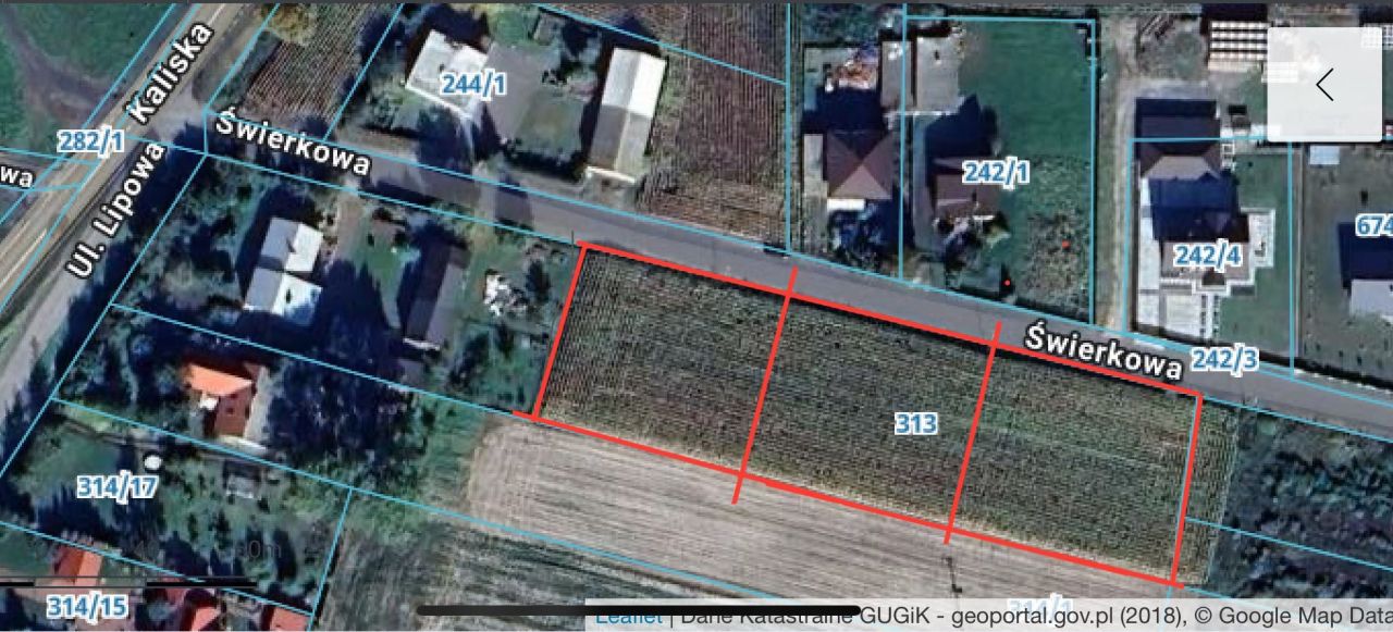 Działka budowlana Główiew. Zdjęcie 3