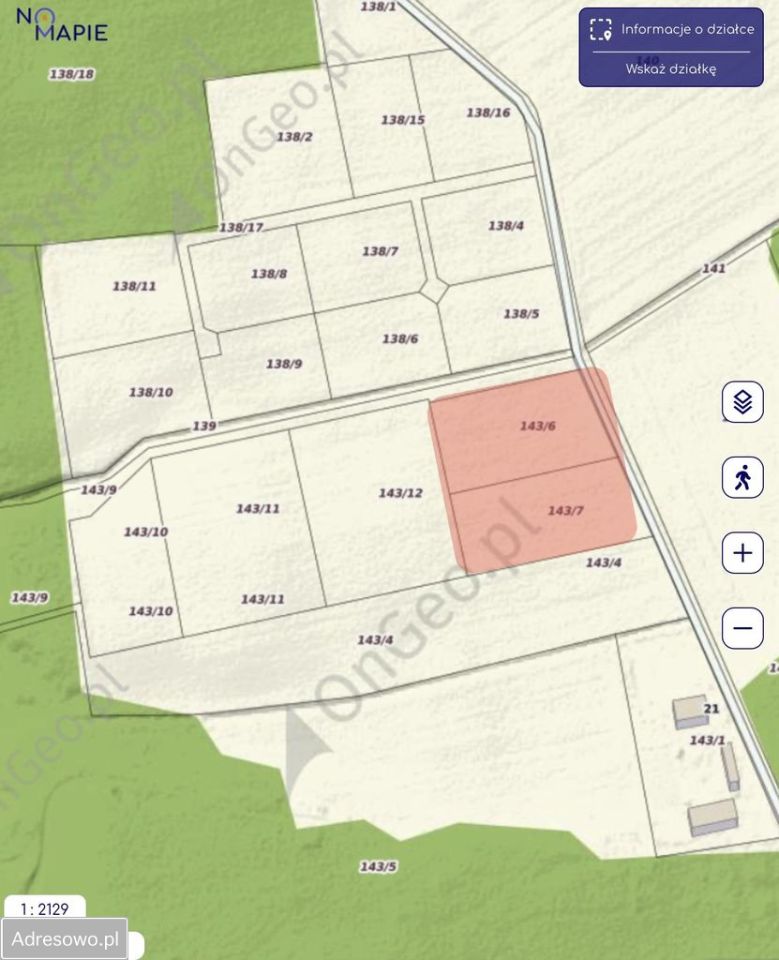 Działka budowlana Zatom Nowy. Zdjęcie 8