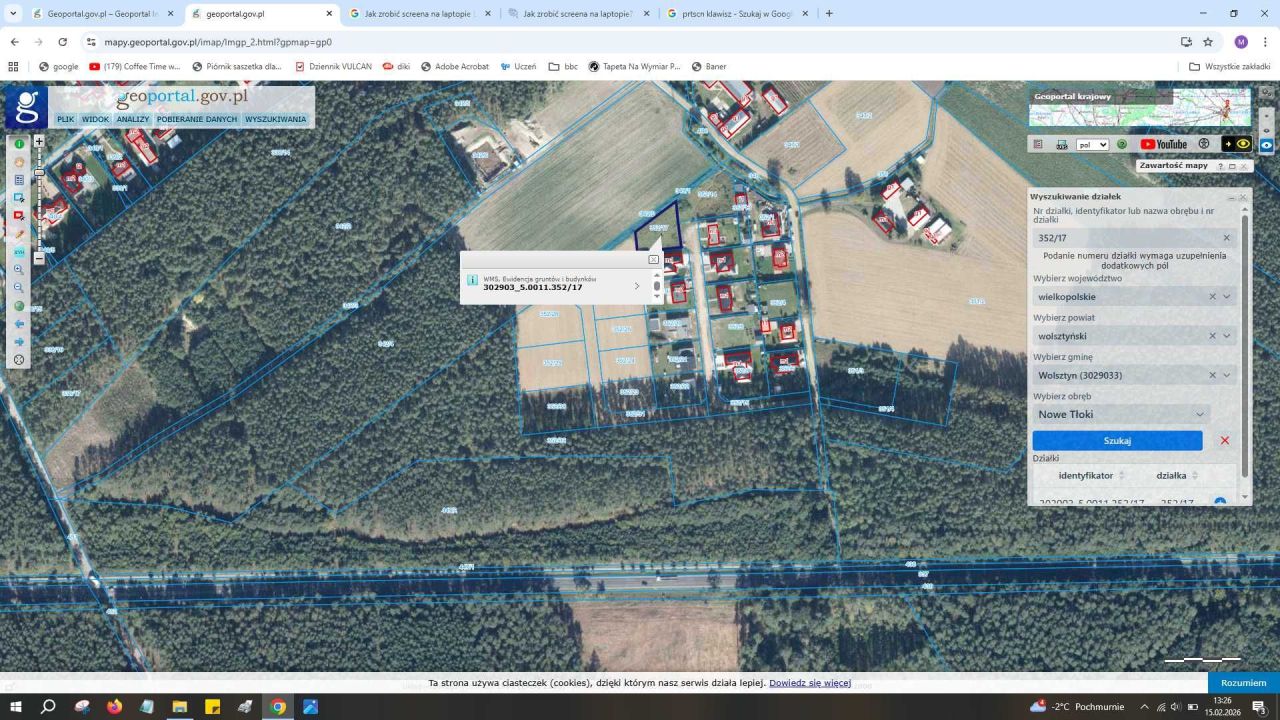 Działka budowlana Nowe Tłoki. Zdjęcie 2