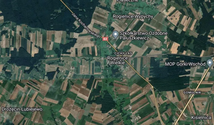 Działka rolno-budowlana Rogienice Wielkie, ul. Długa