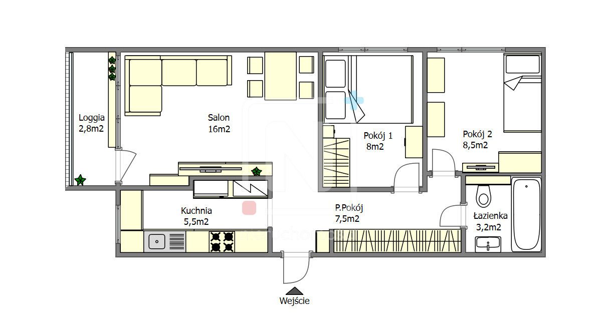 Mieszkanie 3-pokojowe Warszawa Bemowo, ul. mjr. Henryka Sucharskiego. Zdjęcie 12