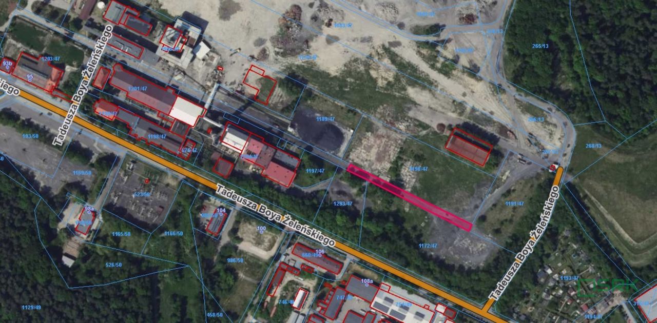 Działka inna Katowice, ul. Tadeusza Boya-Żeleńskiego. Zdjęcie 1