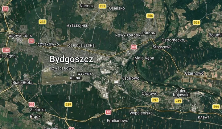 Działka budowlana Bydgoszcz Śródmieście, ul. Toruńska