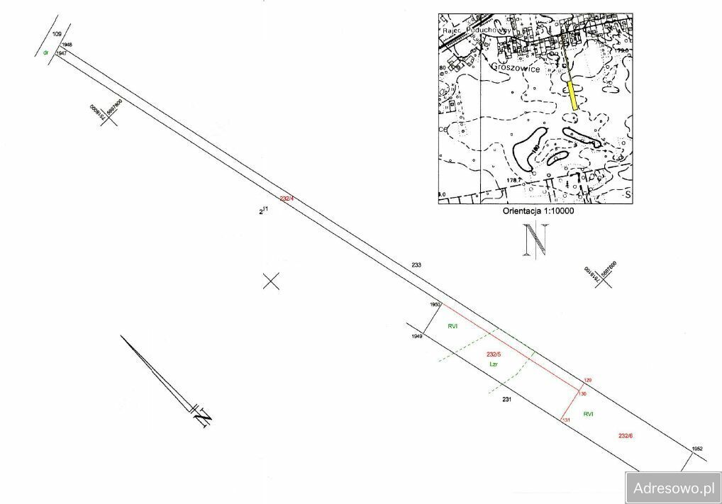 Działka budowlana Groszowice. Zdjęcie 2