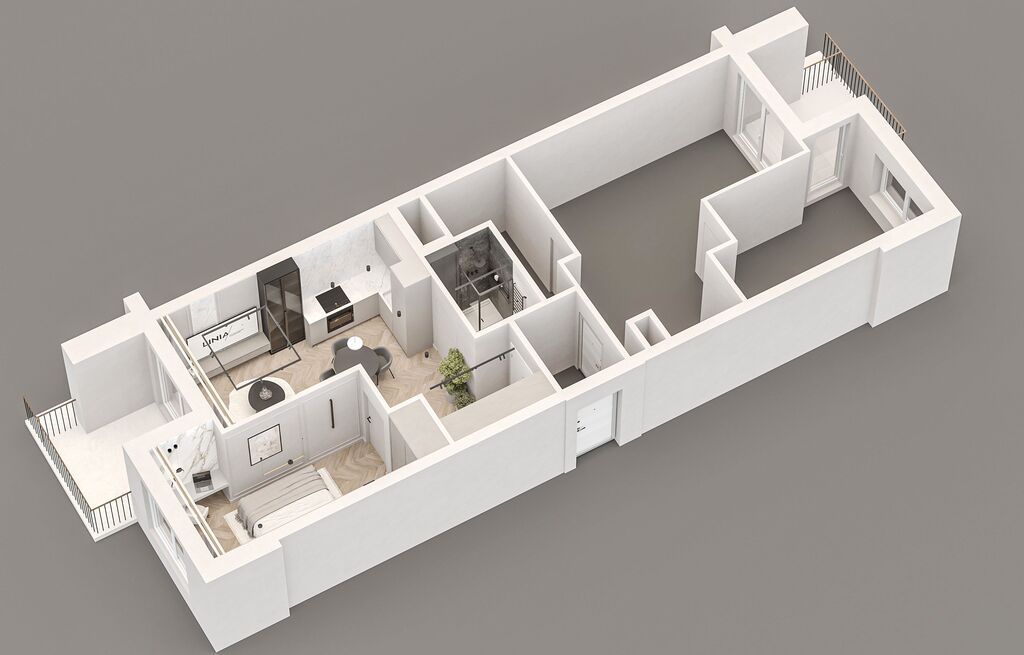 Mieszkanie 3-pokojowe Szczecin, ul. Leona Heyki. Zdjęcie 19