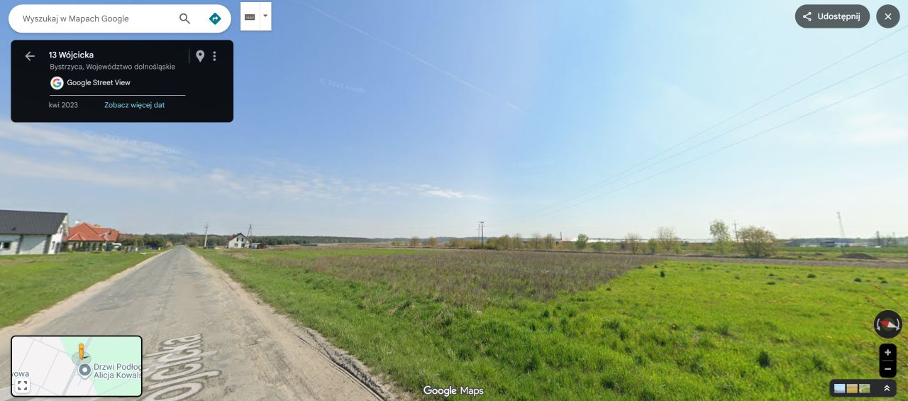 Działka budowlana Bystrzyca, ul. Wójcicka. Zdjęcie 3