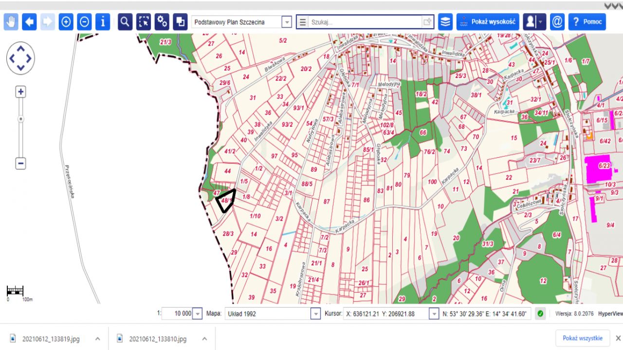 Działka rolna Szczecin Skolwin, ul. Inwalidzka. Zdjęcie 2