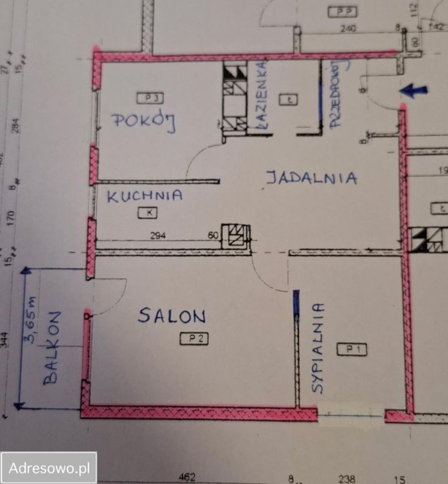 Mieszkanie 3-pokojowe Częstochowa Raków, ul. Żarecka. Zdjęcie 5