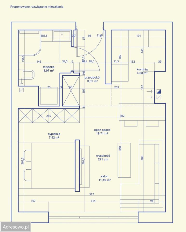 Mieszkanie 1-pokojowe Kielce Centrum, ul. Solna. Zdjęcie 5