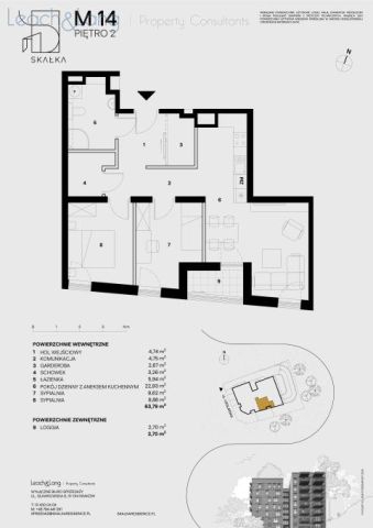 Mieszkanie 3-pokojowe Kraków Dębniki, ul. Ceglarska. Zdjęcie 6