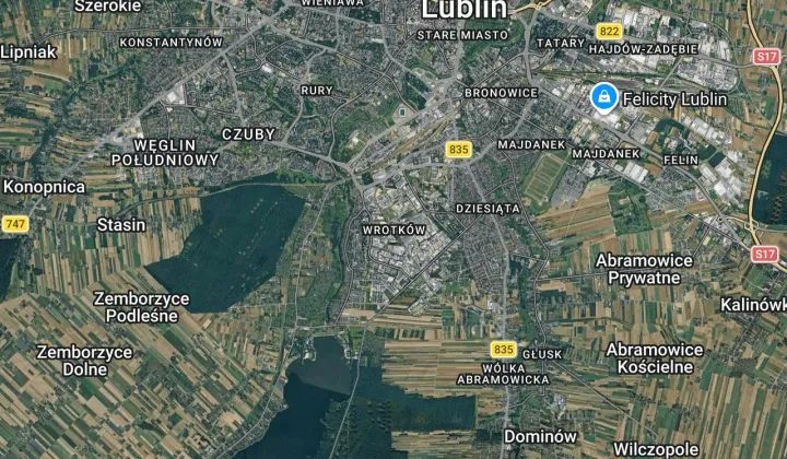 Działka rod Lublin Wrotków