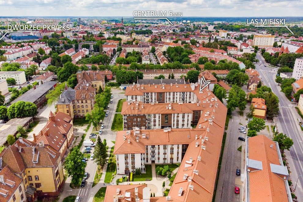 Mieszkanie 2-pokojowe Olsztyn Zatorze, ul. Tarasa Szewczenki. Zdjęcie 3