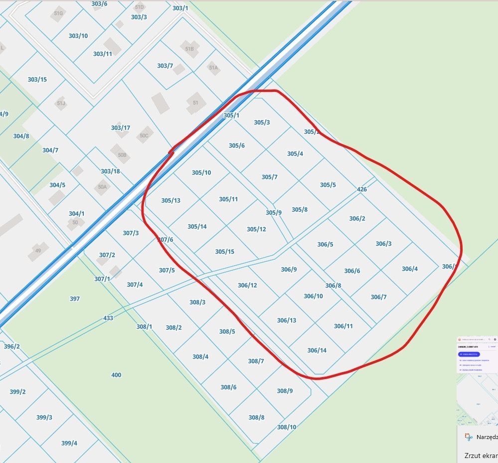 Działka budowlana Kamińsko. Zdjęcie 7